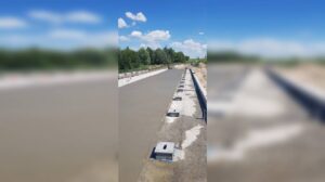 В Севском районе Брянщины продолжается капремонт моста через реку Уль