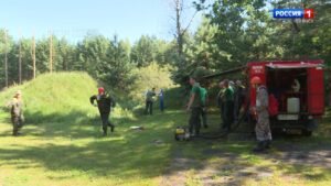 В Брянске прошел конкурс «Лучший лесной пожарный»