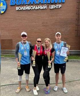 Брянские спортсмены победители в соревнованиях по пляжному волейболу