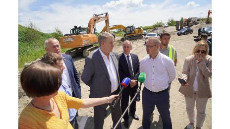 В брянском поселке Большое Полпино строится  полигон  по утилизации твердых коммунальных отходов