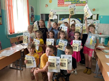 В Злынковском КЦСОН прошла квест- игра «Моё безопасное лето»