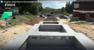 В брянском Сураже ведут благоустройство общественных территорий