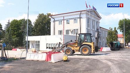 В Сураже завершается капитальный ремонт улицы Фабричной