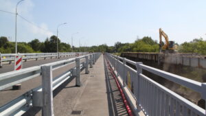 В брянском Фокино завершается строительство моста через реку Болва