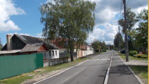 В Брянске завершили капитальный ремонт переулка Кутузова