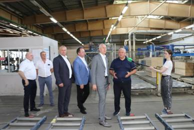 Председатель Брянской облдумы и советник  Председателя Правительства РФ посетили Дятьковский район