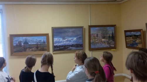 В Жуковке открылась выставка  брянского художника  Лузакова