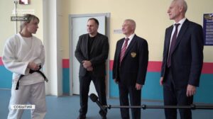 Дворец единоборств в Брянске впервые посетил президент Паралимпийского комитета России