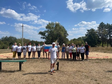 Турнир по пионерболу среди представителей старшего поколения