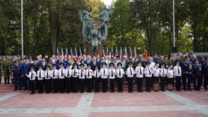 В Брянской области кадеты из Дятьковской школы им. Героя Советского Союза Ивана Кашина принесли клятву