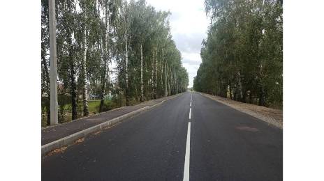 Завершается капремонт участка дороги «Брянск-Новозыбков»-Кокино-Скуратово