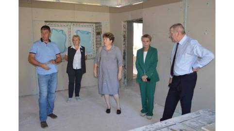 В Гордеевке Брянской области идет ремонт средней школы