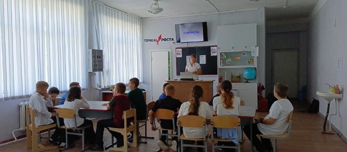 Международный день грамотности отметили  в Малощербиничской школе