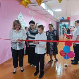 В Роговской школе Злынковского района открыли центр «Точка роста»