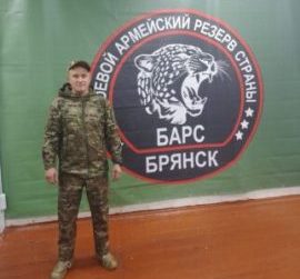Начальник ПЧ — 45 по охране г. Мглина вступил в добровольческий отряд «БАРС — Брянск»
