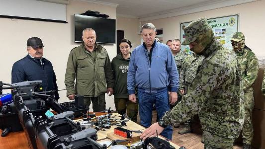 Глава региона передал Пограничному управлению ФСБ России по Брянской области новое оборудование