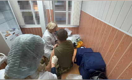 Бойцы отряда «БАРС – Брянск» вакцинировались против гриппа