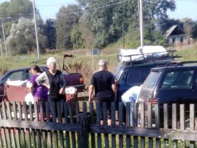 Благотворительный груз собрали жители села Усожа Брянской области