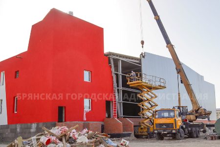 Дворец зимних видов спорта будет достроен зимой