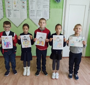 Учащиеся Большещербиничской школы-сад готовятся к празднику День Отца