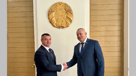 Валентин Суббот провёл встречу с председателем Могилёвского областного совета депутатов