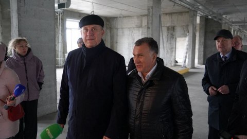 В Брянской области продолжается строительство социально значимых объектов