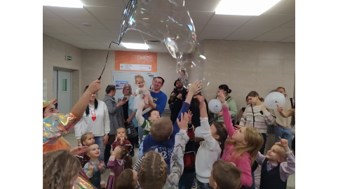 В Перинатальном центре Брянска устроили праздник для детей