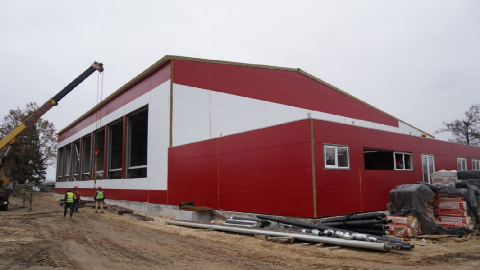 В Брасовском районе Брянской области строится физкультурно-оздоровительный комплекс с бассейном