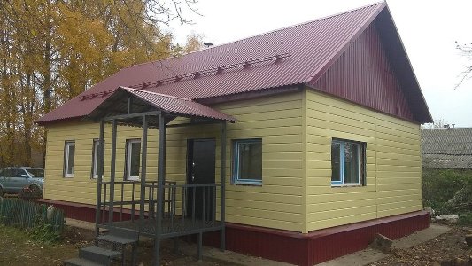 В деревне Туболицы Почепского района завершился капитальный ремонт ФАПа