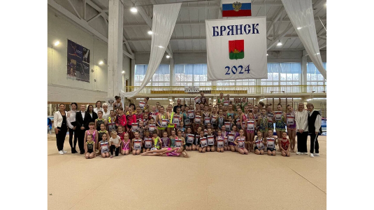 В Брянске прошло первенство области по спортивной акробатике