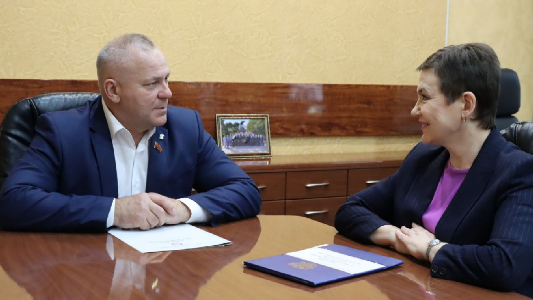 Валентин Суббот провел деловую встречу с руководителем филиала ГТРК «Брянск»