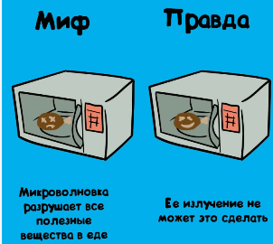 Роспотребнадзор рассказывает: мифы и правда о микроволновой печи