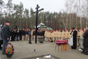 В брянской Жуковке перезахоронили воинов Великой Отечественной войны