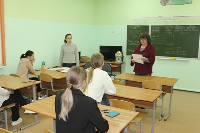 На базе Злынковской СОШ №1 писали  итоговое сочинение