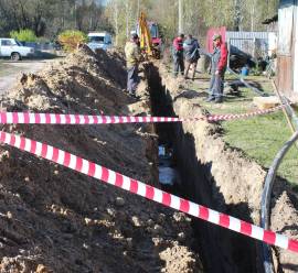 В Суземке Брянской области на четырех улицах построены новые водопроводы