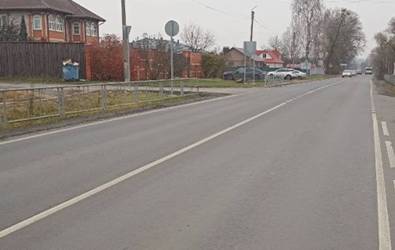 В Выгоничах Брянской области по нацпроекту отремонтировали дорогу