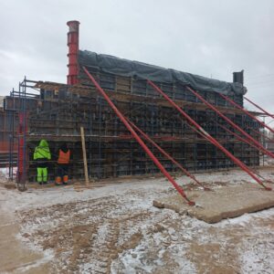 В Брянской области по нацпроекту строится путепровод  над железнодорожными путями в Унече