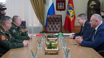 В Брянскую область прибыл генерал-лейтенант Юрий Корсачёв