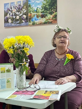 Тематический праздник  «Любовь спасёт мир»в Злынковском КЦСОН