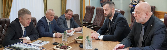 Губернатор Брянской области встретился с руководством ООО «Термотрон-Завод»