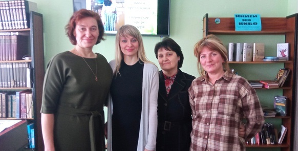 Встреча с белорусской поэтессой в Злынковской библиблиотеке