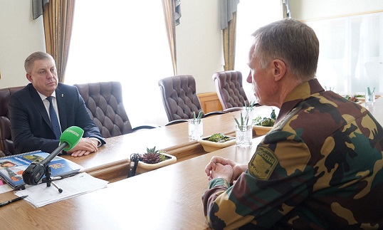 Губернатор Брянщины провел рабочую встречу с Первым заместителем Министра внутренних дел РФ генерал-полковником полиции Александром Горовым