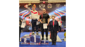 Пауэрлифтер из Брянска Тимофей Кэрпушор завоевал золото на первенстве России