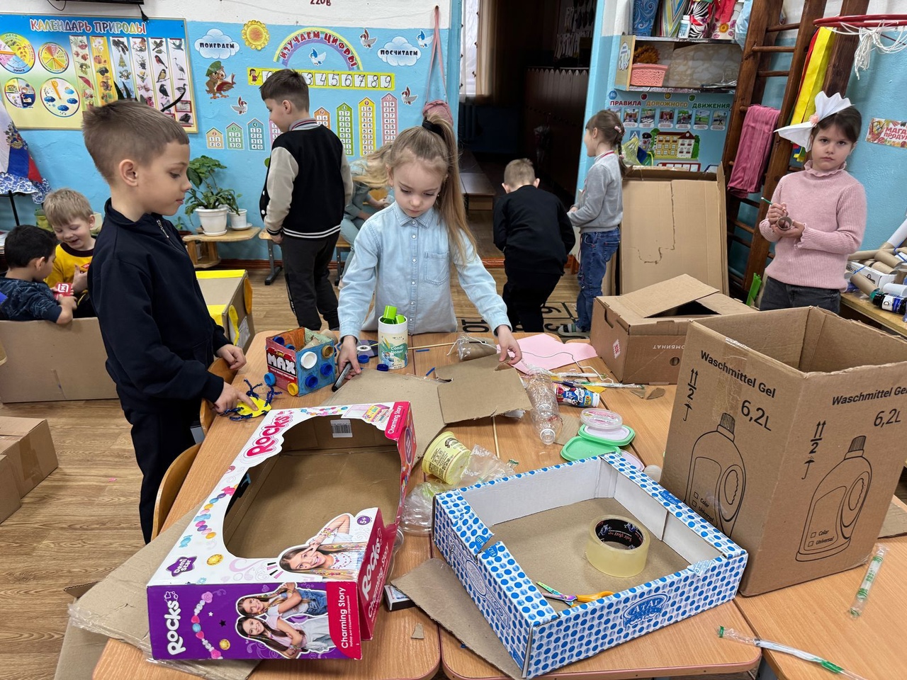 В Злынковском детском саду «Теремок» реализовали краткосрочный проект «Три дня без игрушек»