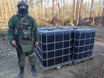 Суземские добровольцы Брянщины оказывают помощь защитникам границы