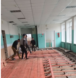 Капремонт школы Выгоничского района Брянщины идет по графику