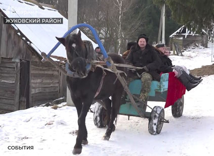 В Жуковке Брянской области снимают документальный фильм о свадебных традициях