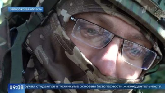 Преподаватель из Новозыбкова  поделился с военкором «Первого канала» о своей службе