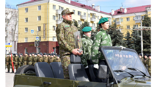 На Брянщине сформировано семь отрядов «Юный друг пограничников»