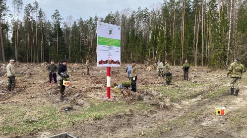 Злынковский район приняли участие во Всероссийской акции «Сад Памяти»